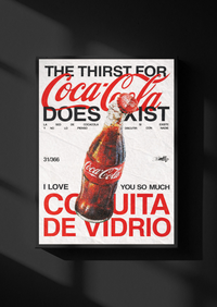 COCA COLA - GLASS BOTTLE