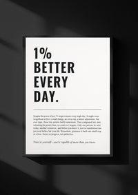 1% BETTER EVERY DAY