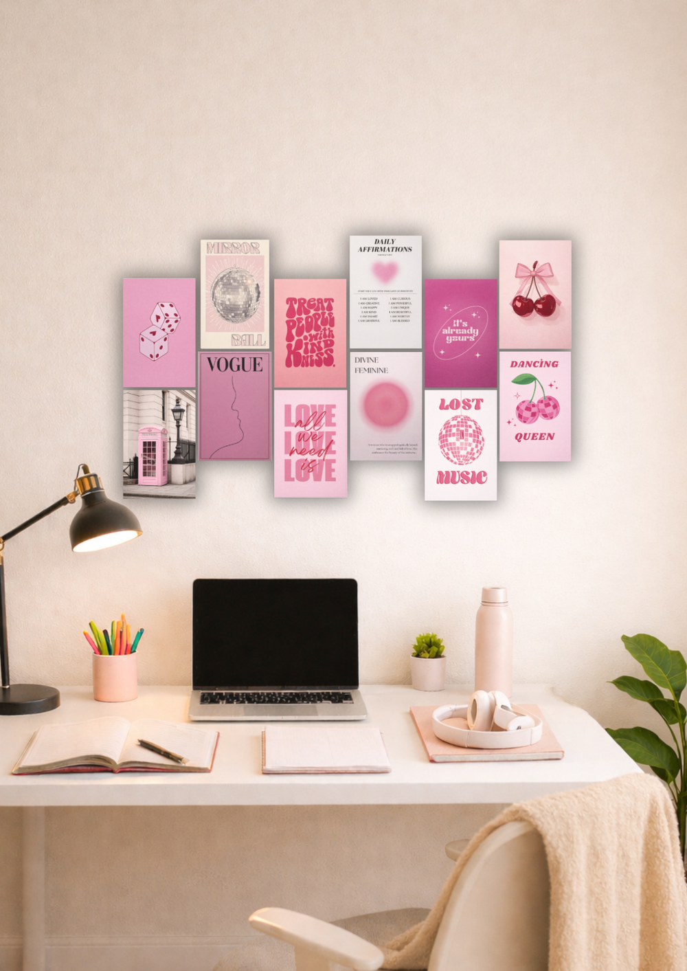 PINK POP AESTHETIC | 12 POSTER COLLAGE alternate
