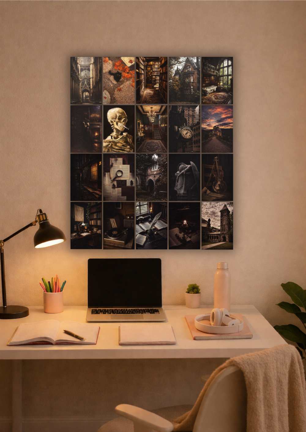 THE VINTAGE WALL | 20 POSTER COLLAGE