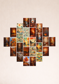 AUTUMN ESCAPE | 26 POSTER COLLAGE
