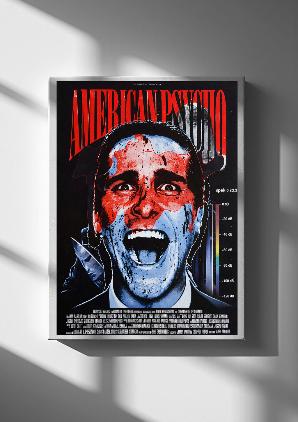 AMERICAN PSYCHO — SCREAM FACE