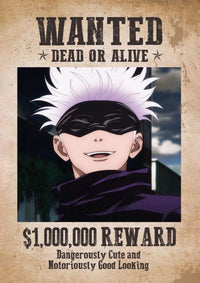 SATORU GOJO — WANTED