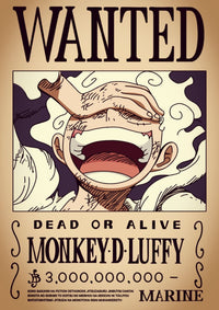MONKEY D. LUFFY — WANTED
