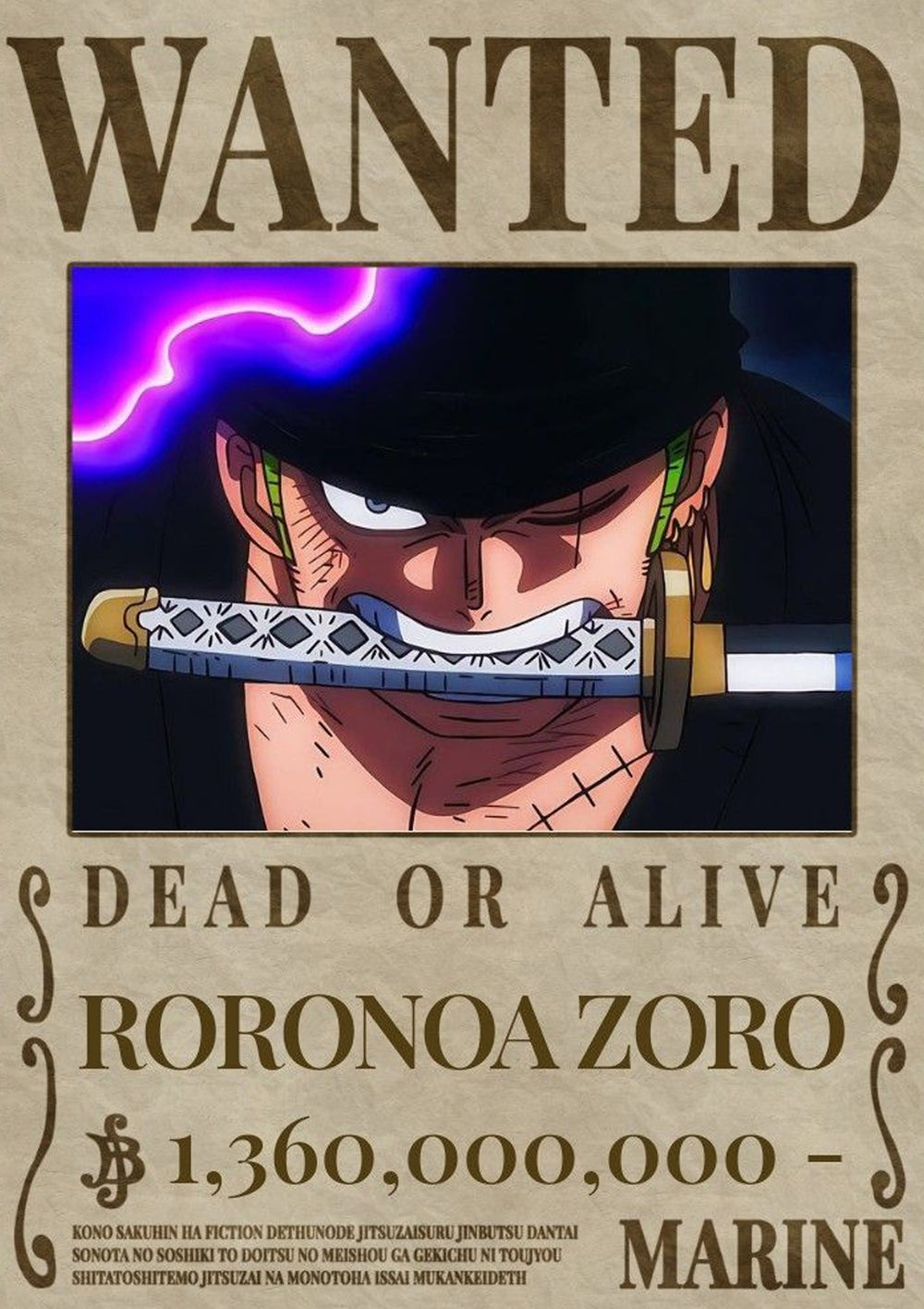 ZORO — THE KING OF BLADES alternate