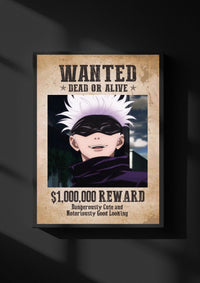 SATORU GOJO — WANTED