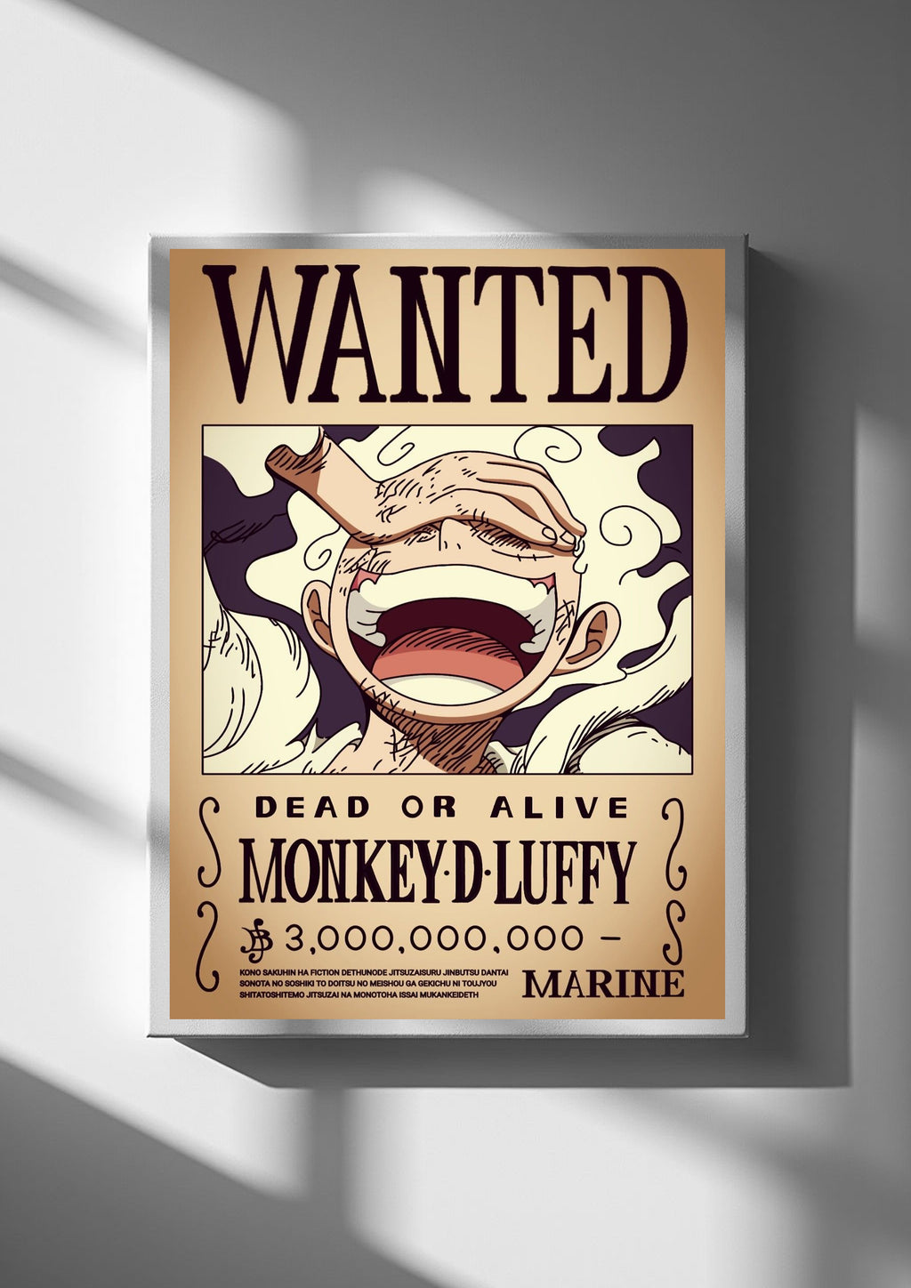 MONKEY D. LUFFY — WANTED