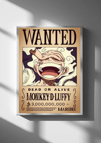 MONKEY D. LUFFY — WANTED