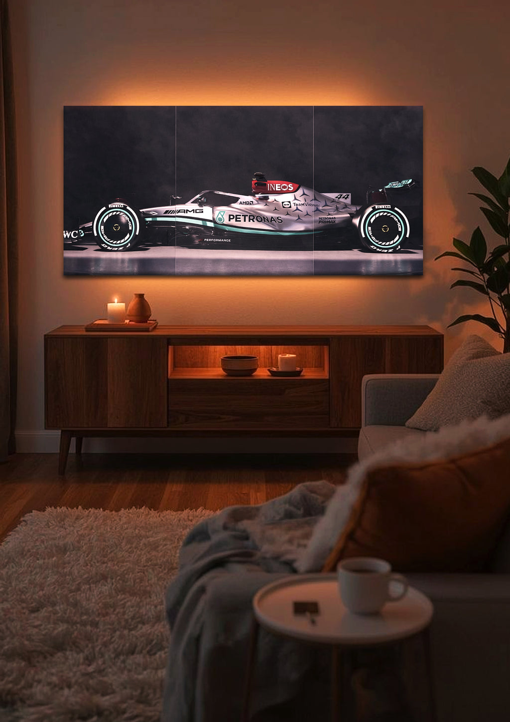 MERCEDES AMG PETRONAS F1 | 3-PANEL SPLIT